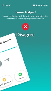 Card Select Disagree