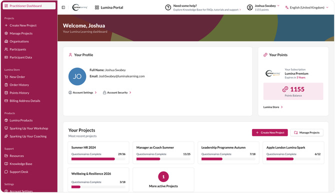 New Practitioner Dashboard 1
